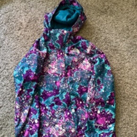 The North Face Rain Jacket Girls - Picture 1 of 2